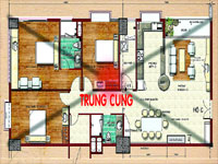 phongthuytrungcung1 Trung cung của căn hộ