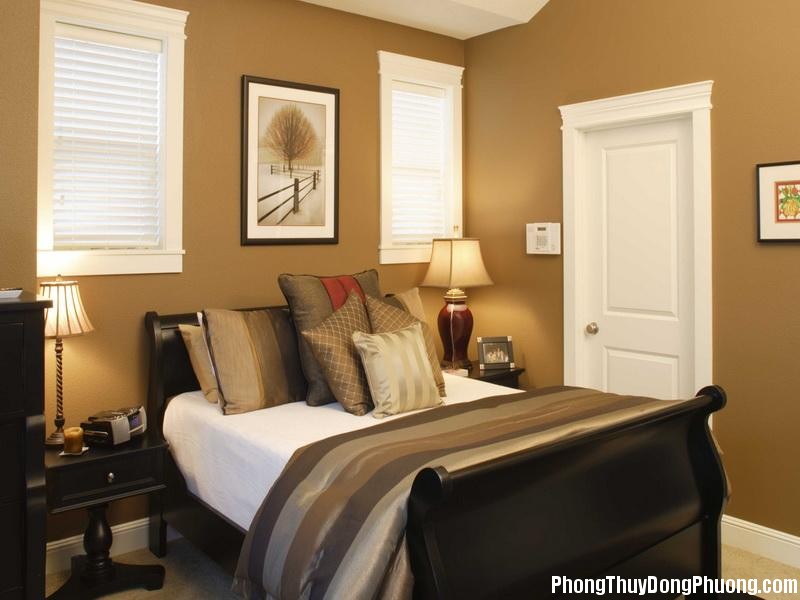 Neutral Paint Colors for Modern Bedroom Chọn màu sắc phòng ngủ mang lại giấc ngủ ngon