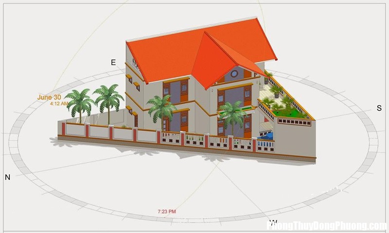 cach xac dinh huong nha theo phong thuy tot nhat 1 Cách xác định hướng nhà phù hợp mang lại cát lành cho các thành viên