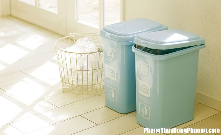 phong thuy thung rac 64d4 Vị trí đặt thùng rác tốt nhất để gia tăng tài lộc cho nhà ở