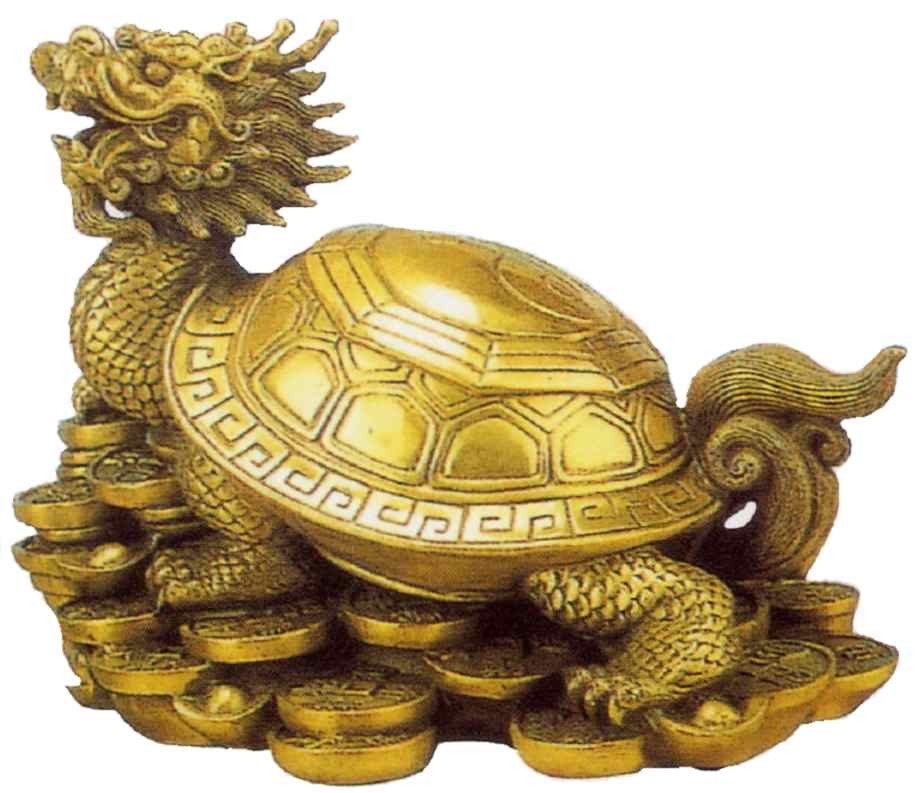qua tang phong thuy 31 Ý nghĩa sâu xa về hình tượng Rùa đầu rồng trên đống tiền trong phong thủy