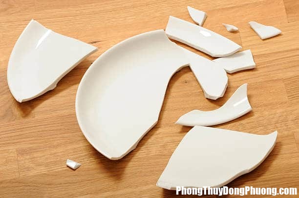 cách hàn gắn đĩa sứ vở Điềm báo khi những đồ vật trong nhà bị vỡ