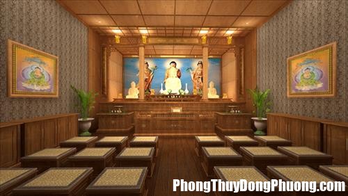 dieu can biet khi bo tri phat duong tai gia Những nguyên tắc thờ Phật tại gia và bài trí Phật đường