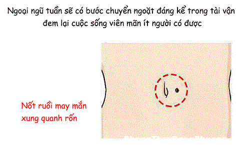 not ruoi o xung quanh ron 5 vị trí nốt ruồi đặc biệt may mắn của phụ nữ