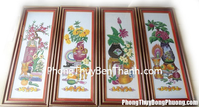 ttq01 tranh tu quy binh co Tử vi Phương Đông: Thứ bảy 06/04/2019